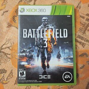 Battlefield 3 (Microsoft Xbox 360, 2011) Manual Missing